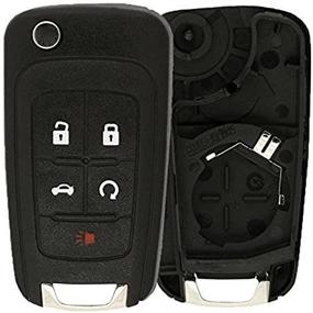 img 3 attached to 🔑 KeylessOption OHT01060512 Keyless Entry Remote Control Car Key Fob Shell Replacement - Just the Case