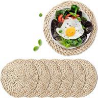 🍽️ braided tablemats: wevogty placemats for elegant dining логотип