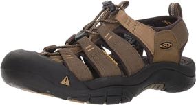 img 4 attached to KEEN Womens Newport Sandal Black Women's Shoes