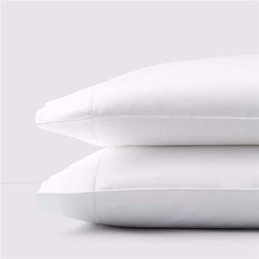 img 3 attached to 👑 Premium Microfiber White Queen Pillowcases Set of 2 - Comfort Plus 1800