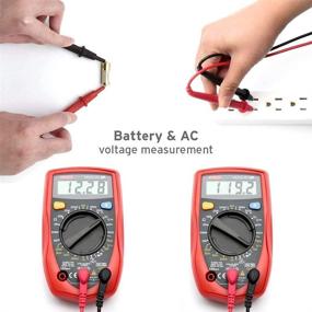 img 3 attached to 🔌 Etekcity Digital Multimeter: Voltage Tester Volt Ohm Amp Meter with Continuity, Diode and Resistance Test – Dual Fused for Anti-Burn