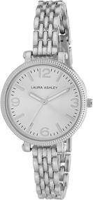 img 4 attached to ⌚ Часы Laura Ashley для женщин LA31006SS: стильные серебристые часы с японским кварцевым аналоговым дисплеем