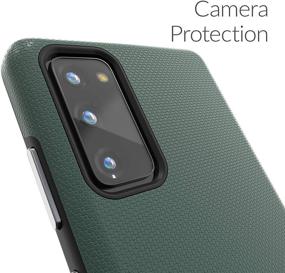 img 2 attached to 🌲 Crave Dual Guard Forest Green Case: Ultimate Shockproof Protection for Samsung Galaxy S20 FE & S20 FE 5G