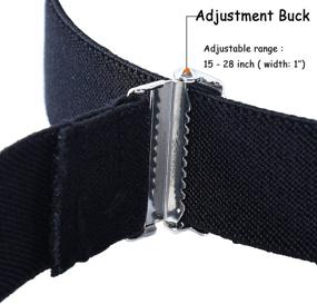 img 2 attached to 👦 Children's Magnetic Buckle Belt for Boys - Stylish Accessories by Belts