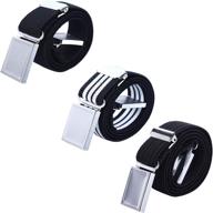 👦 children's magnetic buckle belt for boys - stylish accessories by belts logo