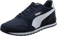 👟 stylish and comfy unisex peacoat puma men's runner trainers: fashion sneakers logo