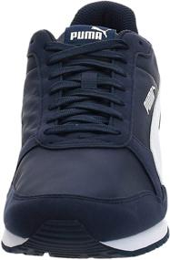 img 3 attached to 👟 Stylish and Comfy Unisex Peacoat Puma Men's Runner Trainers: Fashion Sneakers