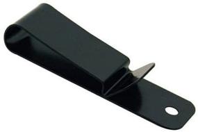 img 1 attached to 🔫 Black Tandy Leather Spring Belt Holster Clip - Model 1240-24