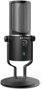 img 4 attached to 🎙️ JOUNIVO JV901 USB Microphone: Studio-Grade Cardioid Mic with Mute Button and Volume Control for Recording Vocals, YouTube, Streaming, Podcasting, Skype