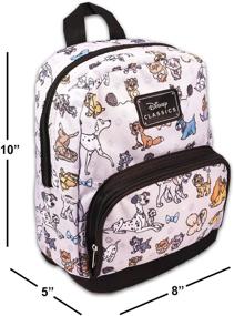 img 1 attached to Disney Cats Dogs Backpack Shoulder