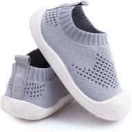 👟 ultimate boys' first walking trainers: breathable lightweight sneakers for unmatched comfort logo