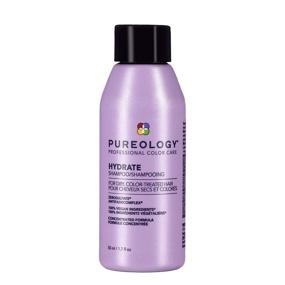 img 4 attached to Pureology Hydrate Shampoo: Sulfate-Free, Vegan Formula for Dry, Color-Treated Hair - Hydrating & Strengthening Benefits