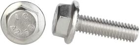 img 2 attached to M8 1 25 Flanged Flange Hexagon Stainless Fasteners for Bolts