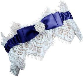 img 1 attached to Debbies Bridal Piece Garter Wedding Women's Accessories and Special Occasion Accessories
