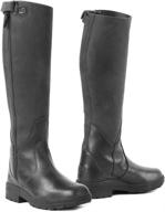 👢 ovation moorland rider boot for women logo