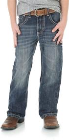 img 4 attached to Vintage Boot Cut Jean for Boys - Wrangler 20X Collection
