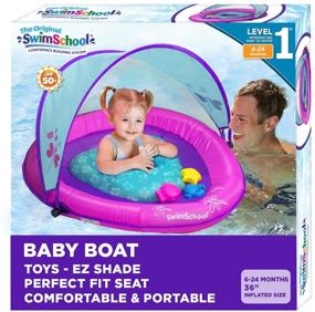 img 4 attached to 🏊 SwimSchool Activity Adjustable Perfect Fit Floatie: Stay Safe and Have Fun in the Water!