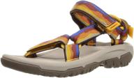 teva women's ankle strap w hurricane xlt2, vista sunset, 7: find your perfect fit for unbeatable comfort! logo