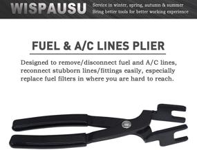 img 3 attached to 🔧 WISPAUSU Fuel and AC Line Disconnect Plier - 37300 Fuel Line Connector Removal Tool for Efficient Fuel Filter Replacement