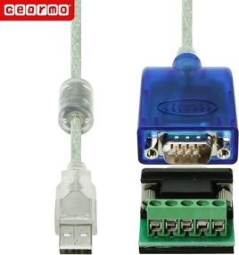 img 3 attached to 💻 Gearmo Pro 5ft. USB to RS-485/422 Serial Adapter - FTDI Chip, Windows 10 Support