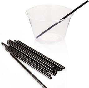 img 3 attached to Black Plastic Stir Sticks Restaurants