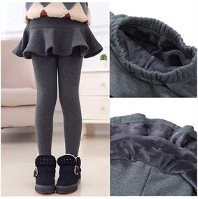 img 2 attached to ❄️ Ehdching Little Winter Pantskirt Leggings: Fashionable Girls' Clothing for a Cozy Winter Look