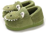 🦖 cozy cartoon dinosaur house slippers for toddler boys and girls by enercake - warm home shoes for indoor bedroom comfort logo