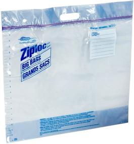 img 1 attached to 🛍️ Пакет Ziploc XL HD Big (4 пакета) - Универсальное и прочное хранилище с различной упаковкой.