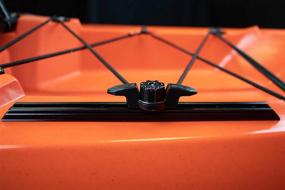 img 1 attached to 🛶 Enhanced YakAttack GTSL90 GearTrac 12" - Polymer Kayak Mount Track for Light/Medium Duty Applications