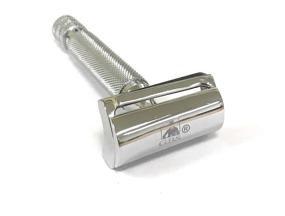 img 3 attached to G.B.S DE Slant Bar Safety Razor - Sensitive Skin Support - Classic Stainless Steel Design with Protective Case - Enhanced Strength, Gentle Shave
