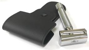 img 4 attached to G.B.S DE Slant Bar Safety Razor - Sensitive Skin Support - Classic Stainless Steel Design with Protective Case - Enhanced Strength, Gentle Shave