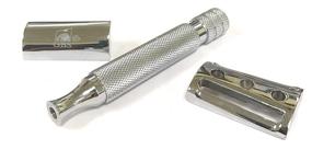 img 2 attached to G.B.S DE Slant Bar Safety Razor - Sensitive Skin Support - Classic Stainless Steel Design with Protective Case - Enhanced Strength, Gentle Shave