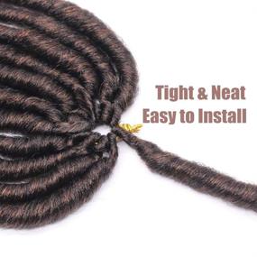 img 2 attached to Straight Synthetic Braiding Pre Looped Extension