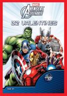 🦸 superhero-themed paper magic 32ct showcase avengers assemble kids classroom valentine exchange cards logo