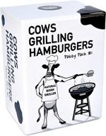 🔥 cows grilling hamburgers: a hilariously nsfw funny adult party card game for fun parties and game nights! логотип