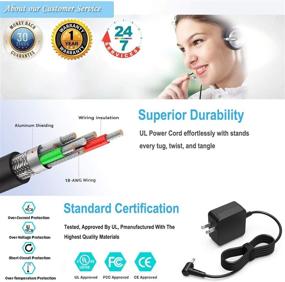img 2 attached to Superer Charger Compatible Vivobook Adapter Laptop Accessories for Chargers & Adapters