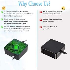 img 1 attached to Superer Charger Compatible Vivobook Adapter Laptop Accessories for Chargers & Adapters