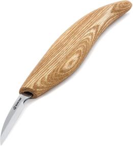 img 4 attached to 🔪 BeaverCraft C8 1.5" Wood Carving Detail Knife - Whittling Knife for Detail Wood Carving, Craft Knife - Chip Carving Tools for Beginners and Kids