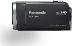 img 1 attached to 📹 Panasonic HDC-TM41H HD Camcorder with 16GB Built-in Flash Memory