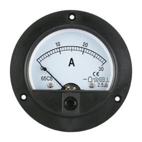 img 4 attached to Baomain Ammeter 65C5: DC 0-30 A Analog Panel Meter with Built-In Shunt - Class 2.5, CE Listed