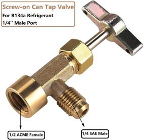 img 2 attached to Piercing Refrigerant Dispenser Conditioner Manifold