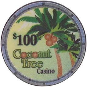 img 2 attached to Trademark Poker Ceramic Coconut 100 Piece