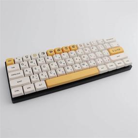 img 2 attached to 🔑 PBT Keycaps 137 Keys: XDA Profile Japanese Keycaps for Mechanical Keyboards - Dye-Sublimation, Cherry/Gateron MX Switch Compatible