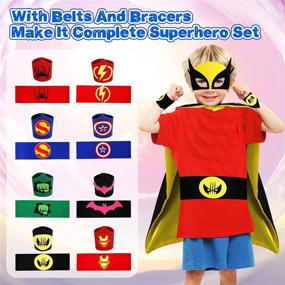 img 2 attached to 🎉 Power up Your Festival Style with Superhero Wristband Costumes!