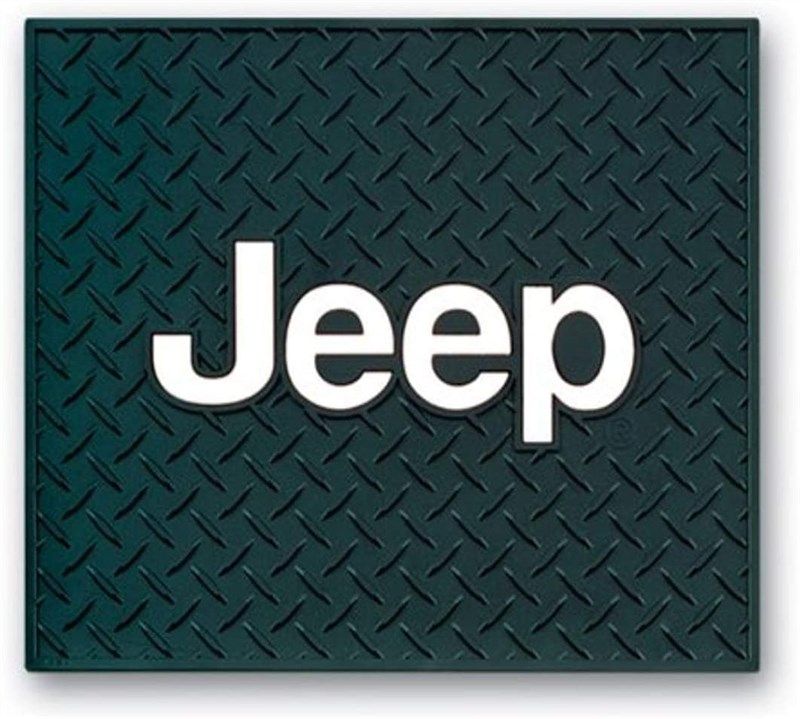 plasticolor jeep utility mat 14 logo