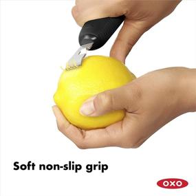 img 3 attached to 🍋 OXO Good Grips Citrus Zester & Channel Knife Combo