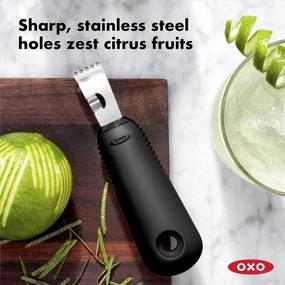 img 2 attached to 🍋 OXO Good Grips Citrus Zester & Channel Knife Combo