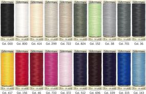 img 1 attached to Gutermann Classic Colourful Thread: Premium Polyester Sewing for Vibrant Creations