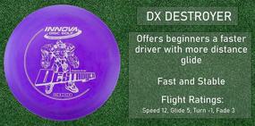 img 2 attached to 🥏 INNOVA Disc Golf Starter Set: 160-180g - DX Putter, Mid-Range, Driver (Colors Vary)
