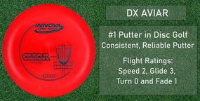 img 3 attached to 🥏 INNOVA Disc Golf Starter Set: 160-180g - DX Putter, Mid-Range, Driver (Colors Vary)
